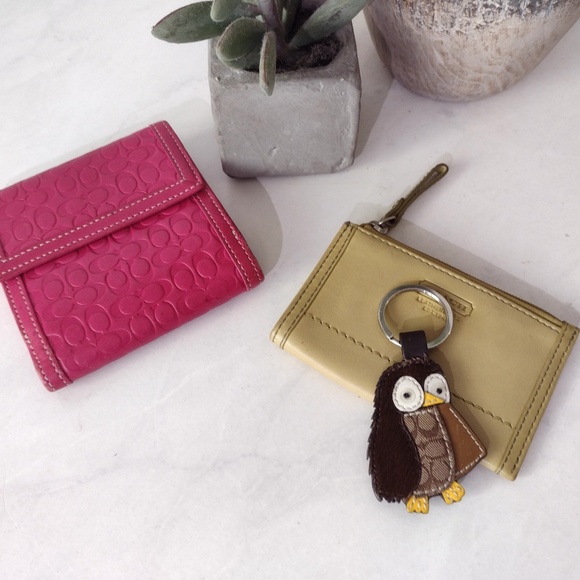 Vintage Coach Leather Mini Skinny Card Case - Picture 8 of 8